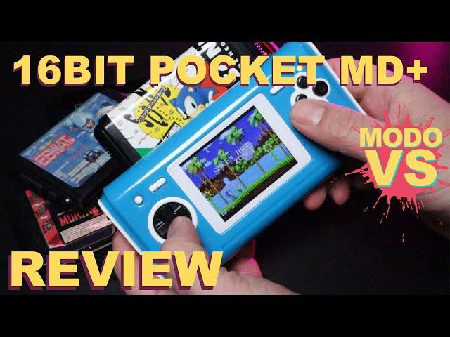 ¿Mejor que la Sega Nomad? 16BIT POCKET MD PLUS.