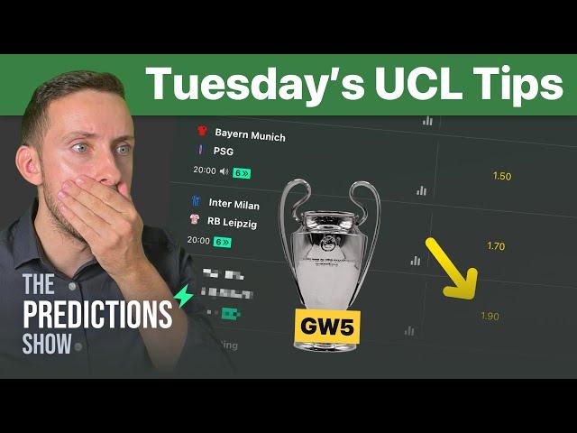 RECAP: Winning Champions League Predictions (Tuesday / GW5)