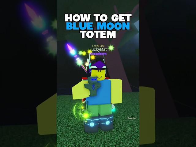 How to Get the *BLUE MOON TOTEM* On FISCH  #roblox #fisch #robloxfisch