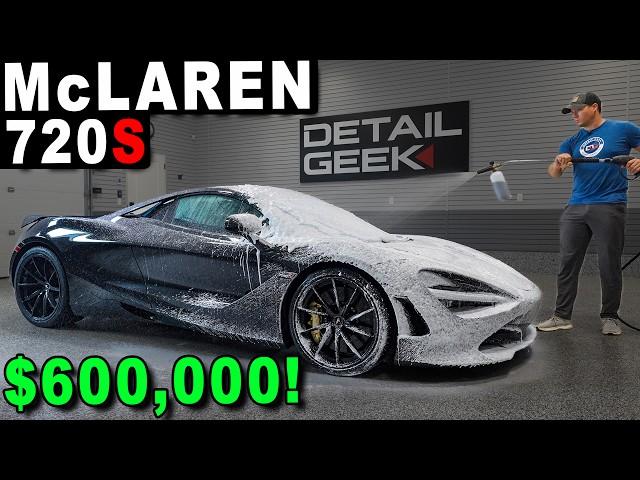 How To Prep A $600,000 McLaren For A Car Show!