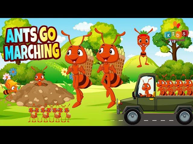 Ants Go Marching One By One Song I Kids Songs And Nursery Rhymes For Kids I Kids Carnival