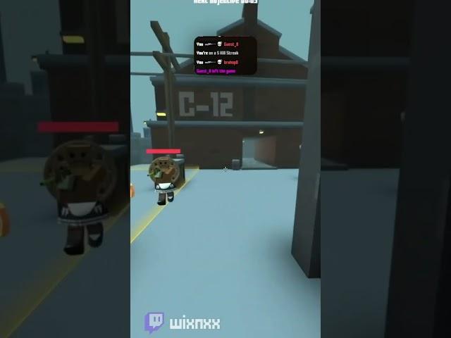 Trickshot + 10 killstreak #krunkerclips #krunker