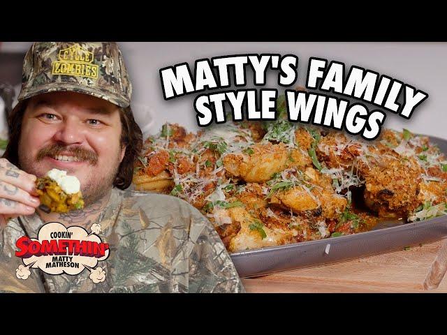 Oven Roasted Chicken Wings | Cookin' Somethin' w/ Matty Matheson