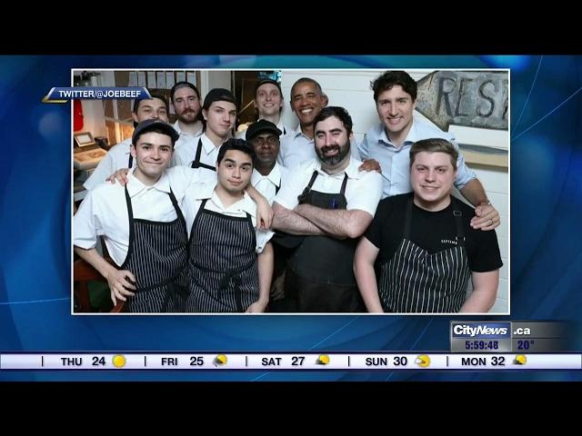 Montreal restaurant honoured to host Obama-Trudeau dinner