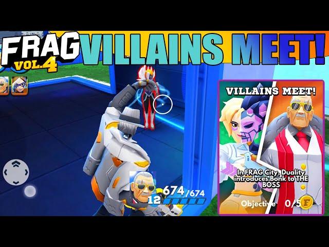 FRAG Pro Shooter - VILLAINS MEET!Gameplay Walkthrough(iOS,Android)