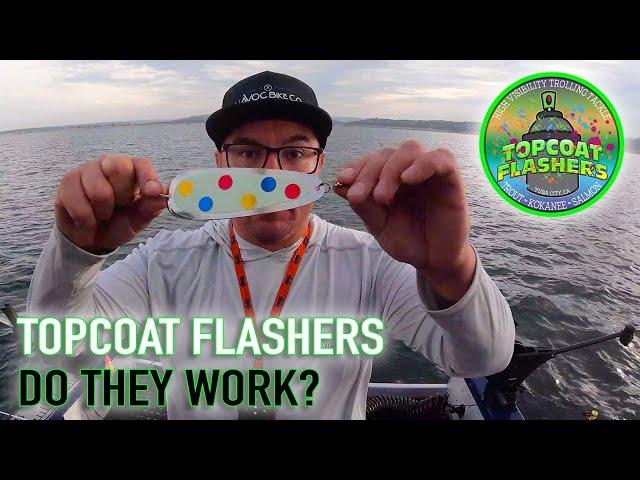 Fishing with Topcoat Flashers - Folsom Lake Kings