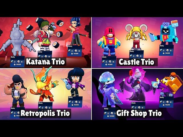 All Trios Animations in Brawl Stars