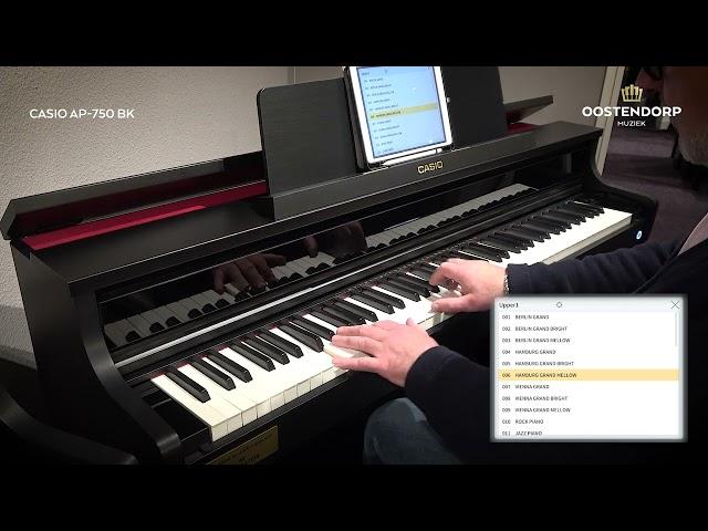 Casio AP-750 BK | Pianosound Demo