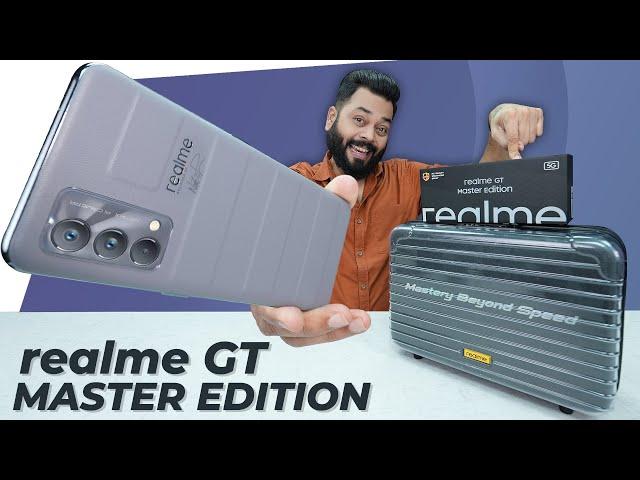 realme GT Master Edition Unboxing & First Impressions  Snapdragon 778G, 120Hz, GT Mode & More