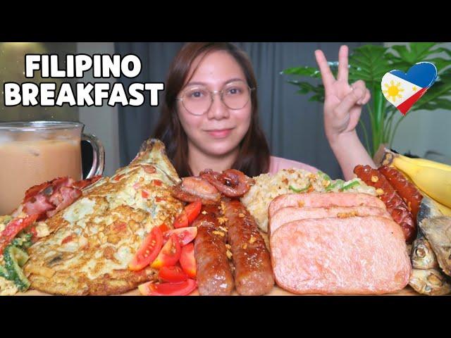 ULTIMATE FILIPINO BREAKFAST | Mukbang Philippines