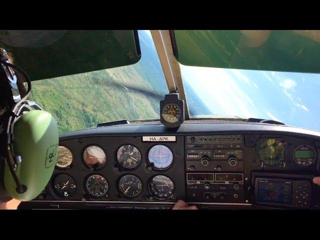 Piper PA-28 Cherokee Budaörs (LHBS) Iskolakör és Vészhelyzet Gyakorlat