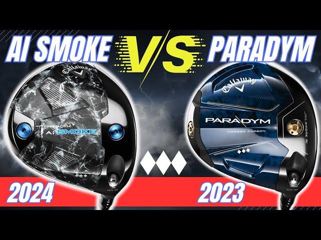 CALLAWAY AI SMOKE vs CALLAWAY PARADYM - TRIPLE DIAMONDS!!