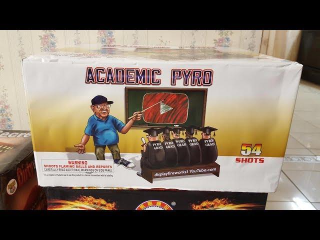Fireworks Demo (500 Gram Cake) - Academic Pyro (Displayfireworks1/Dave's Cake)