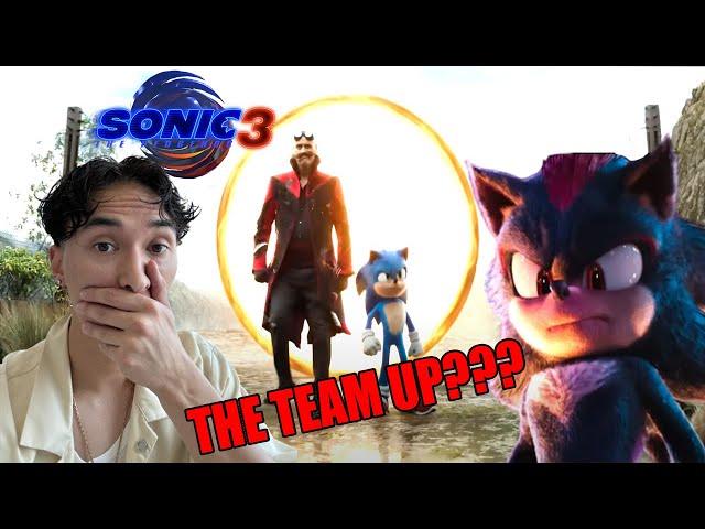 It's FINALLY HERE! Sonic 3 Movie Trailer Reaction!