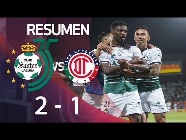 Santos 2-1 Toluca | Final Ida - Clausura 2018