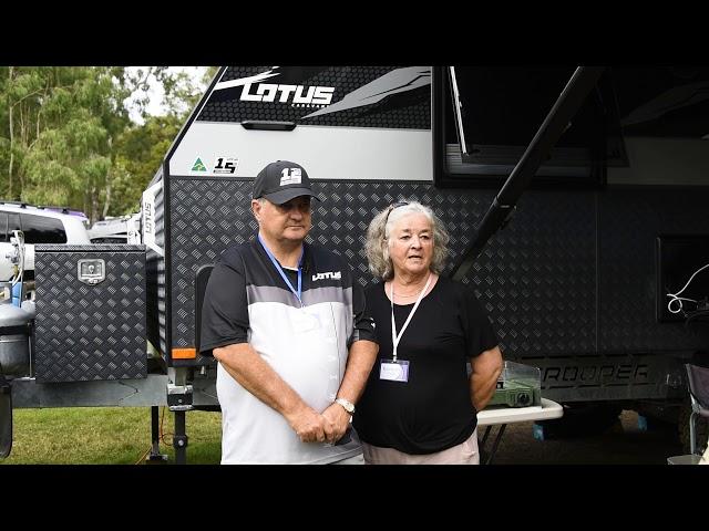 Lotus Caravan Owners: Mark & Rosemary Tramby