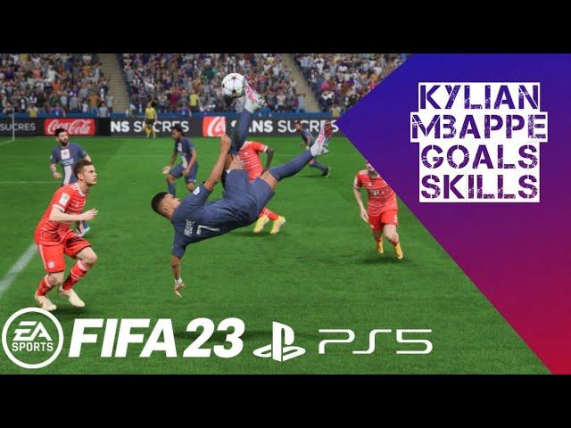 FIFA 23 - Kylian Mbappe goals and skills - PS5 