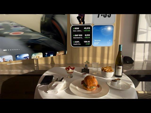 This Is What Lunch Looks Like In The Future! (visionOS 26 Beta)