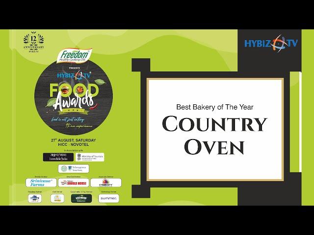 Best Bakery of The Year: Country Oven | First Edition of HybizTv Food Awards 2022 | Hybiz tv