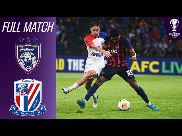 Johor Darul Ta'zim (MAS) vs Shanghai Shenhua FC (CHN) - Full Match | AFC Champions League Elite™