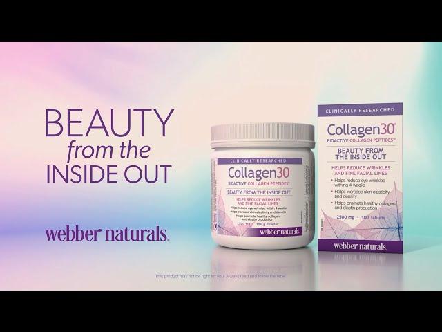 Webber Naturals Collagen30-   TV Commercial 15sec