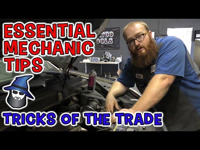 The CAR WIZARD shares 10 Crazy Easy and Essential Mechanic Tips