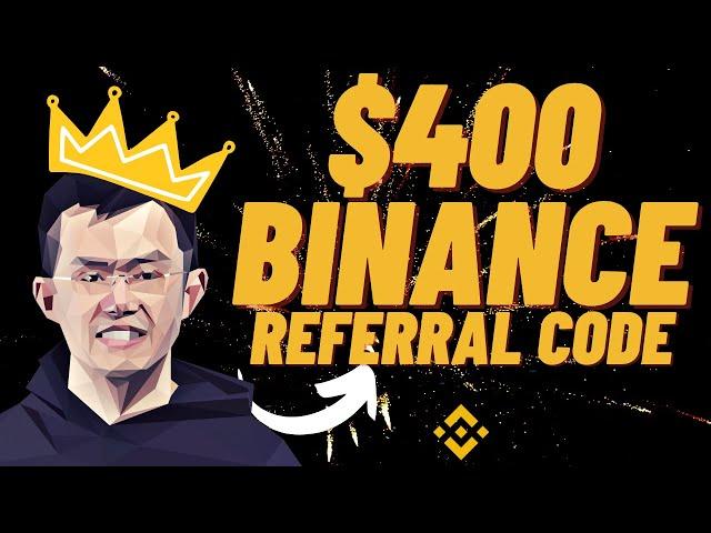 Binance referral id code to claim your $400 bonus