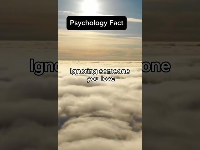 Psychology fact #silent #insight #facts #psychology