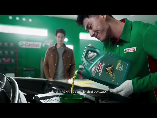 Castrol MAGNATEC reduces engine wear by 50%