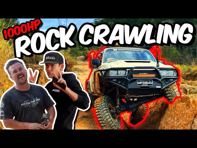 Rock Crawling My 1000hp 4x4 | TJ Jack Rolls?