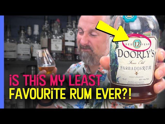 MY WORST RUM?! - Doorly's 12yo Barbados Rum Review