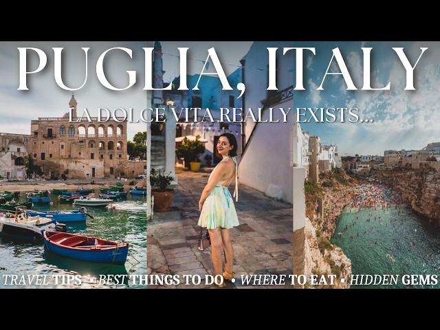 BEST OF PUGLIA | things to do, itinerary, where to eat, hidden gems, best beaches & beautiful towns