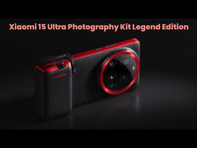 Xiaomi 15 Ultra Photography Kit Legend Edition : First Look - Review Full Specifications