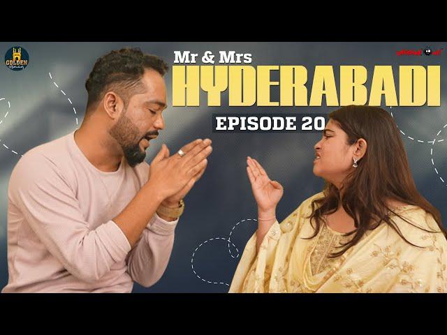 Mr & Mrs Hyderabadi | Episode 20 | Abdul Razzak | Husband Wife Comedy | Golden Hyderabadiz #comedy