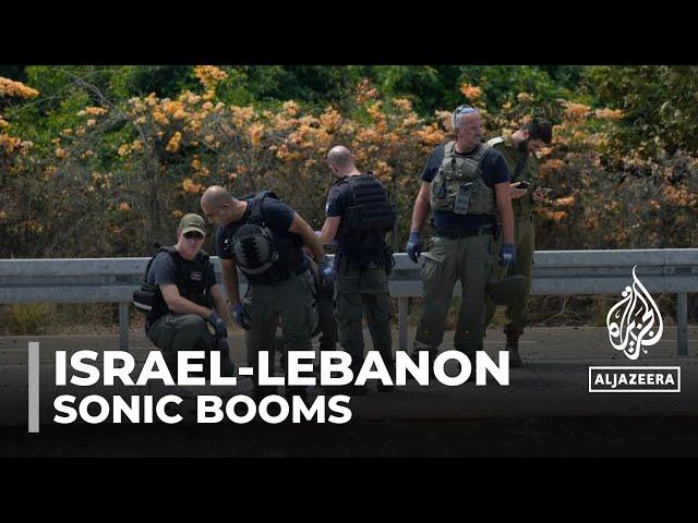 Israeli jets set off sonic booms over Beirut as Nasrallah warns of response