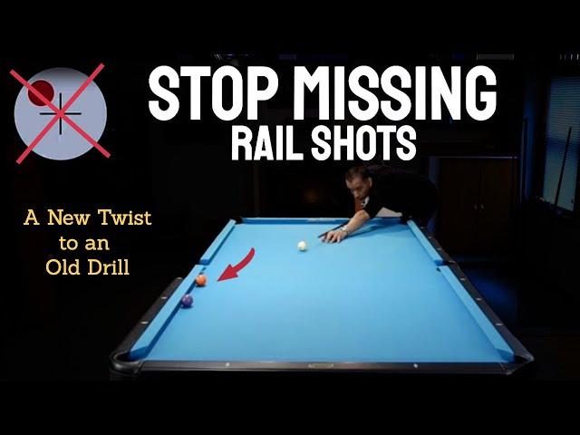 Improve Your Rail Shots  (Free Pool Lessons)