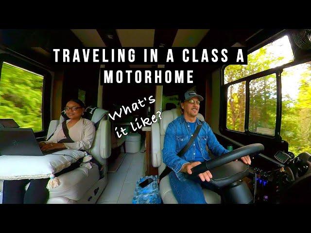 Traveling in a Class A Motorhome/Full Time Rv Life