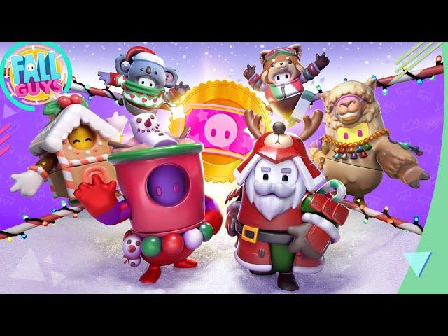 Fall Guys Winter Blunderland Fame Pass Trailer