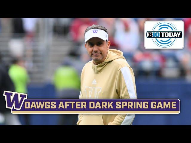 Jedd Fisch Talks Dawgs After Dark Spring Game, Demond Williams, And More | B1G Today