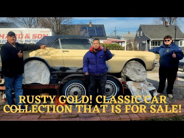 Emilio gives us a tour of his classic car collection. It's FOR SALE! His collection started in 1954.
