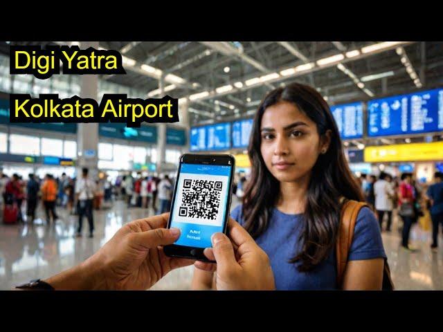 Digi Yatra of Kolkata Airport | Digi Yatra vs Manual Check in