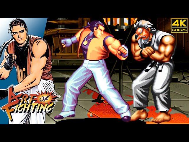 Art of Fighting - Robert (NGCD / 1992) 4K 60FPS