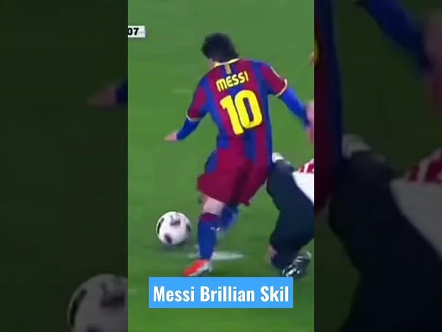 Messi brilliant skills#shorts