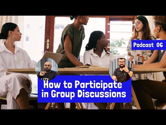 P6 -  How to participate in group discussions in Finland