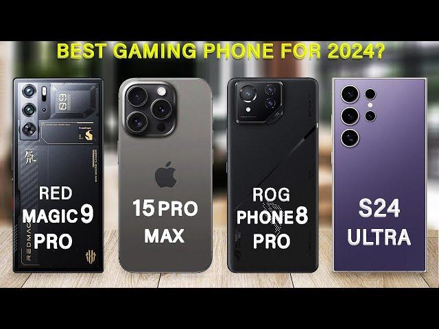 S24 Ultra Vs ROG Phone 8 Pro Vs iPhone 15 Pro Max Vs Red Magic 9 Pro | Best gaming phone 2024?