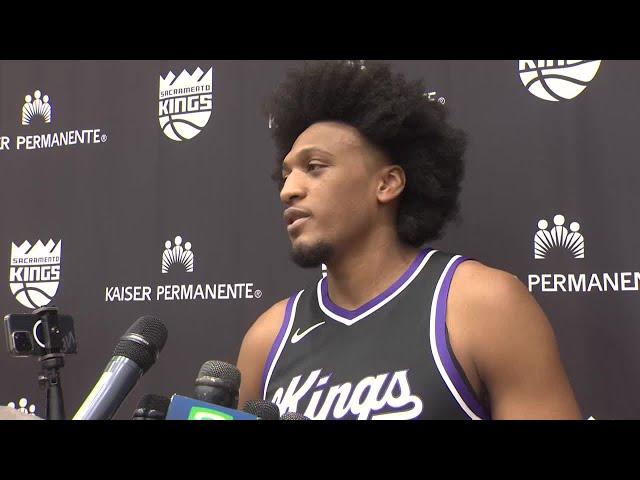 Isaac Jones speaks out at Sacramento Kings media day