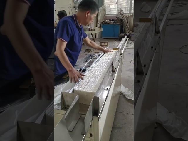 Cheap price manual hand towel paper packing machine #shorts #machine #tissue#paper#packaging #price