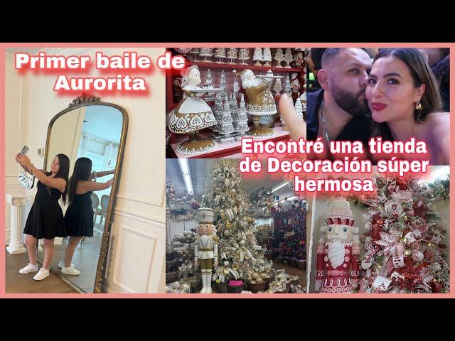 Vlog ️ primer baile de Aurorita, miren todo lo que encontré para Navidad.