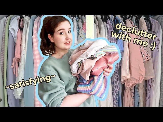 Wardrobe Declutter 2022  | Reorganising My ENTIRE Closet *satisfying*