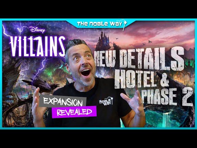 Disney Villains Land Details Revealed, Rumors, Speculation, & Possible 5th Park Discovered!